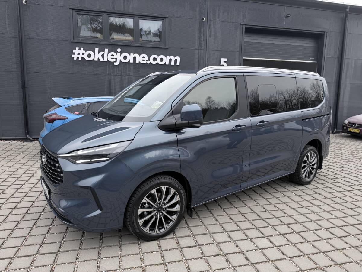 Ford Transit Custom – Zabezpieczenie karoserii ochronną folią PPF Avery Dennison SPFx3