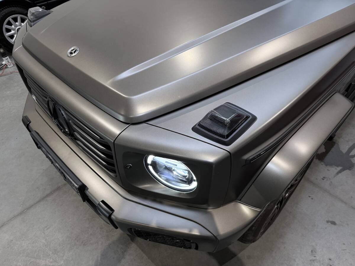 Mercedes G klasa  – zabezpieczenie całej karoserii matową folią ochronną PPF Avery Dennison SPFx3